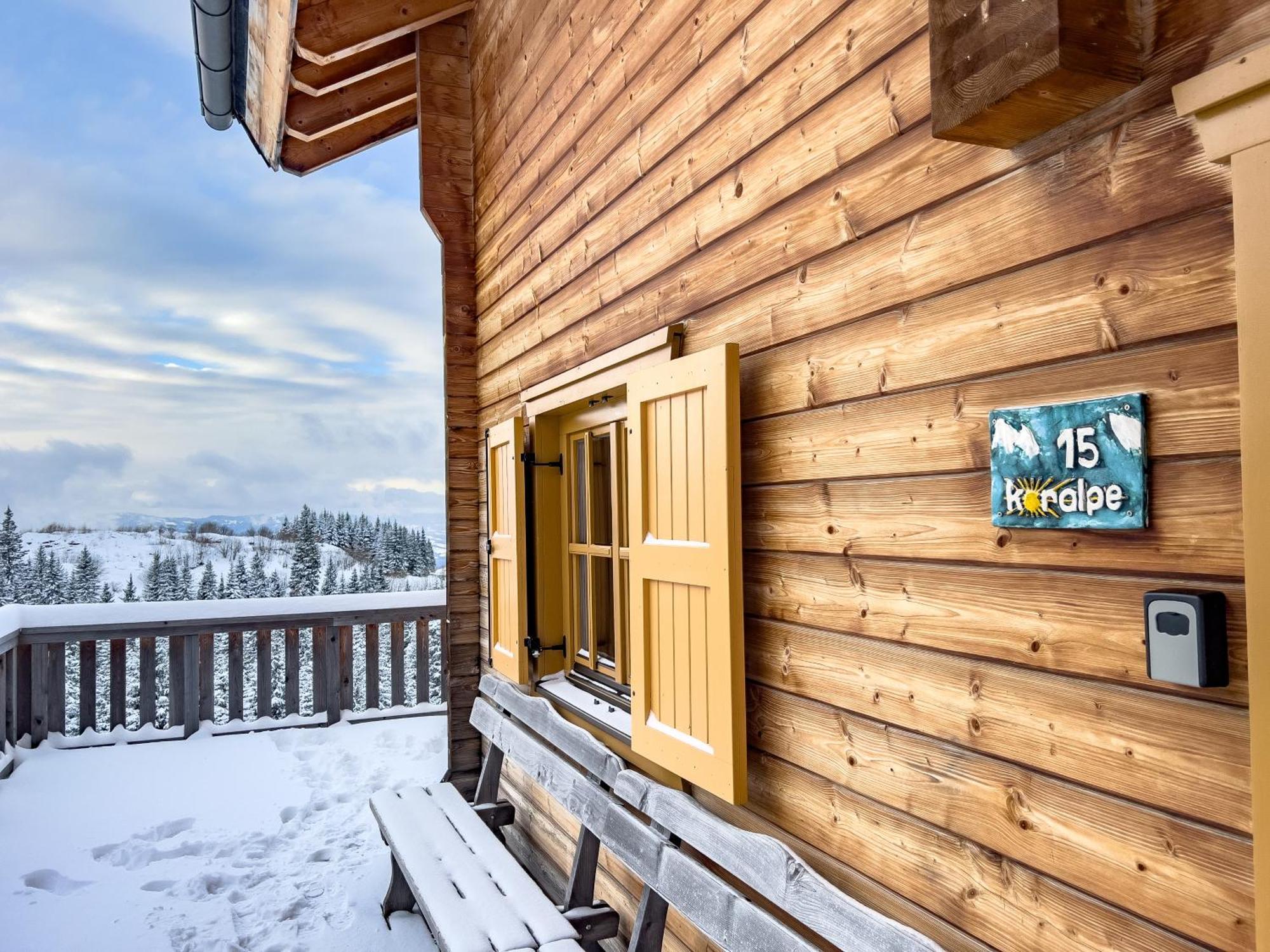 וולפסברג 1A Chalet Koralpenzauber - Wandern, Grillen, Sauna Und Traumblick מראה חיצוני תמונה
